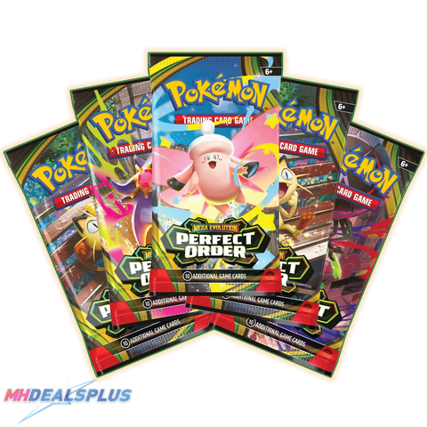 Pokemon Perfect Order Booster Pack Set of 5